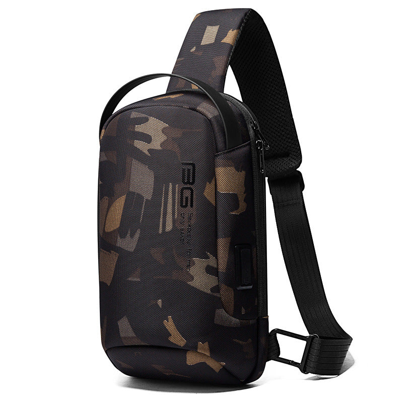 Creative Stylish Attractive Classic Men's Business Men's Chest Bags