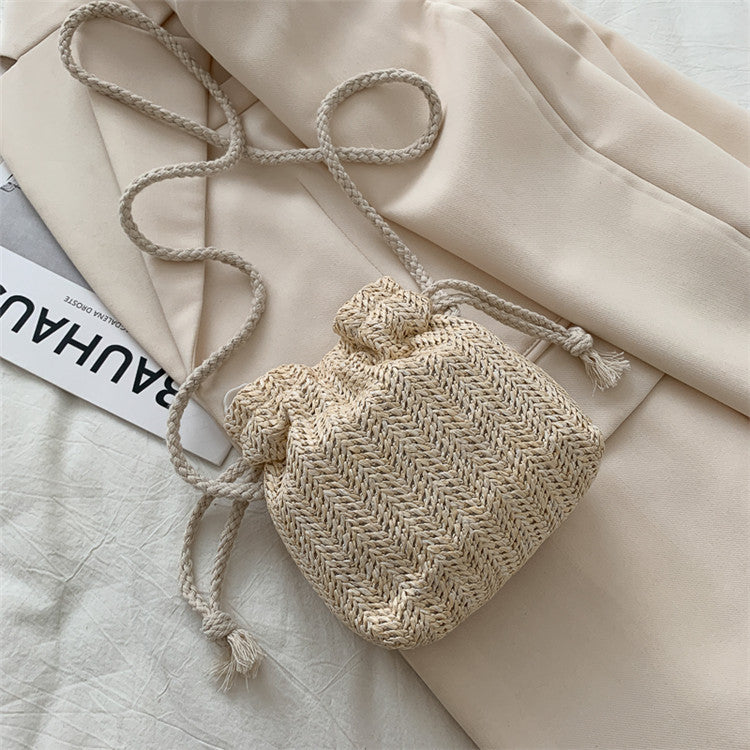 Women's Woven Trendy Summer Straw Cute Shoulder Bags