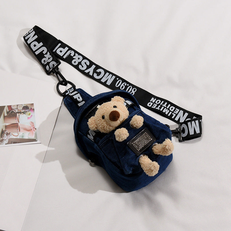 Women's Style Cartoon Lamb Bear Cow Crossbody Bags