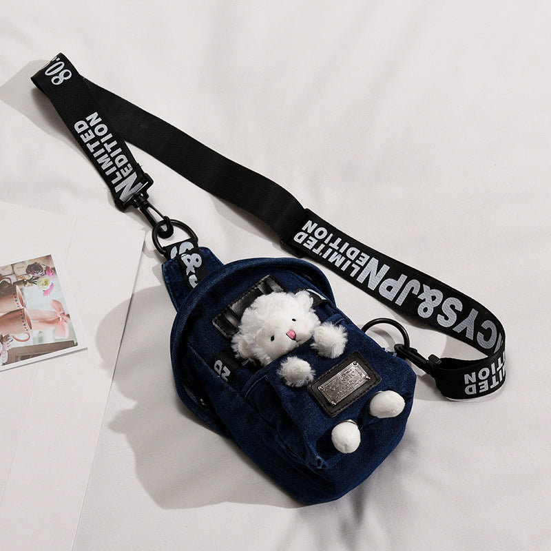 Women's Style Cartoon Lamb Bear Cow Crossbody Bags