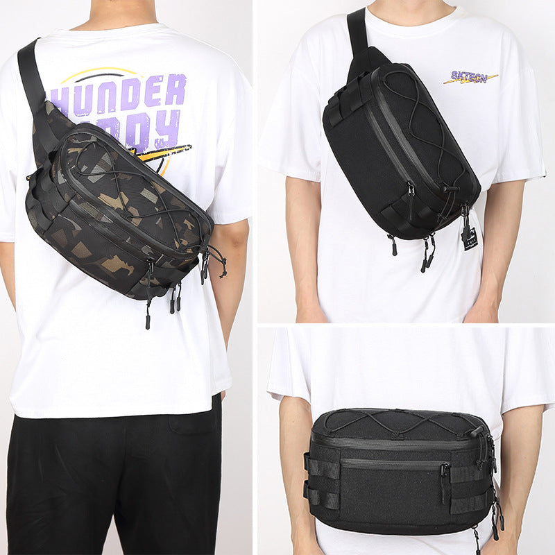 Versatile Classy Durable Men's Multifunctional Waterproof Men's Chest Bags