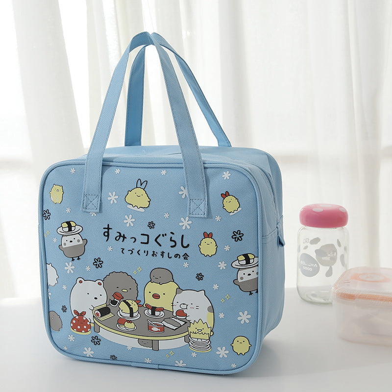 Pretty Women's Cartoon Canvas Lunch Box Bags