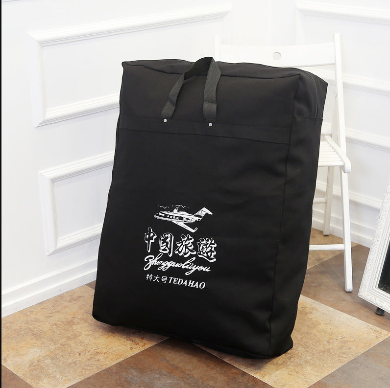 Thickened Denim Portable Moving Waterproof Canvas Luggage