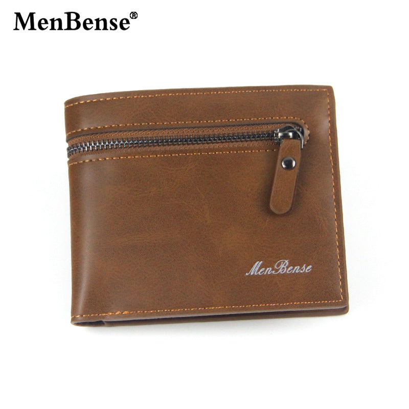 Men's Stylish Large Capacity Fashion Short Men's Wallets