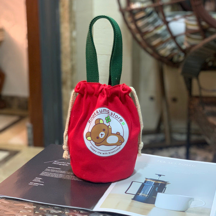 Portable Vacuum Cup Braised Protective Octave Handbags