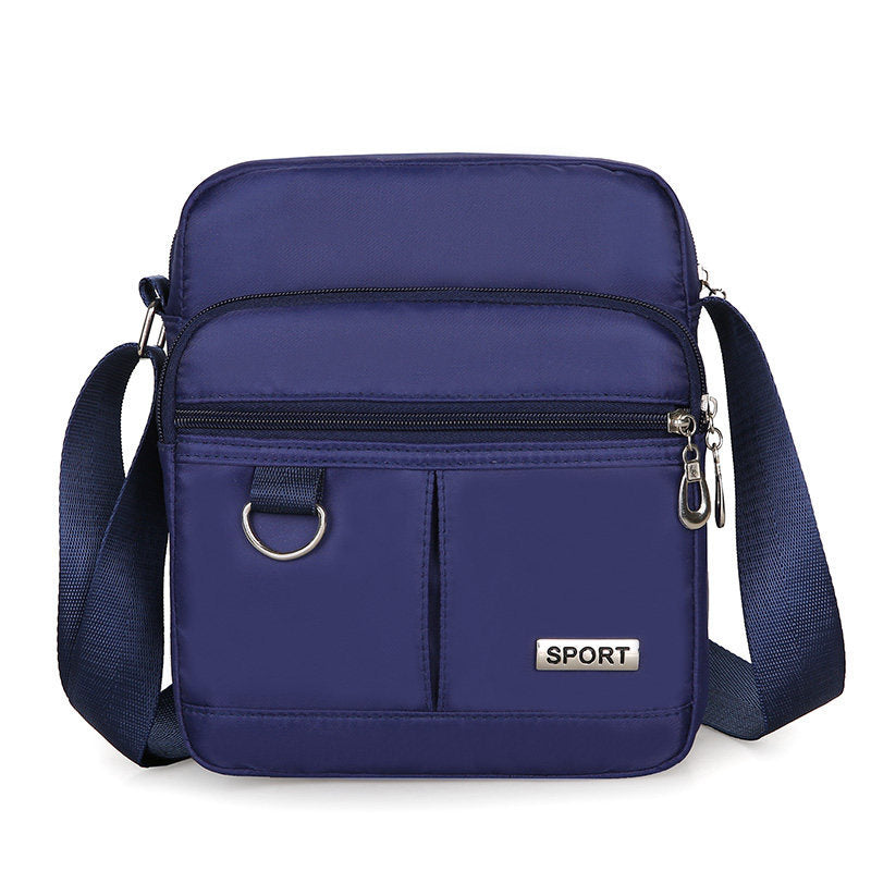 Women's Solid Color Nylon Large Capacity Night Crossbody Bags