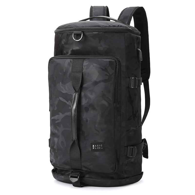 Men's Camouflage Fashion Trendy Basketball College Lightweight Backpacks
