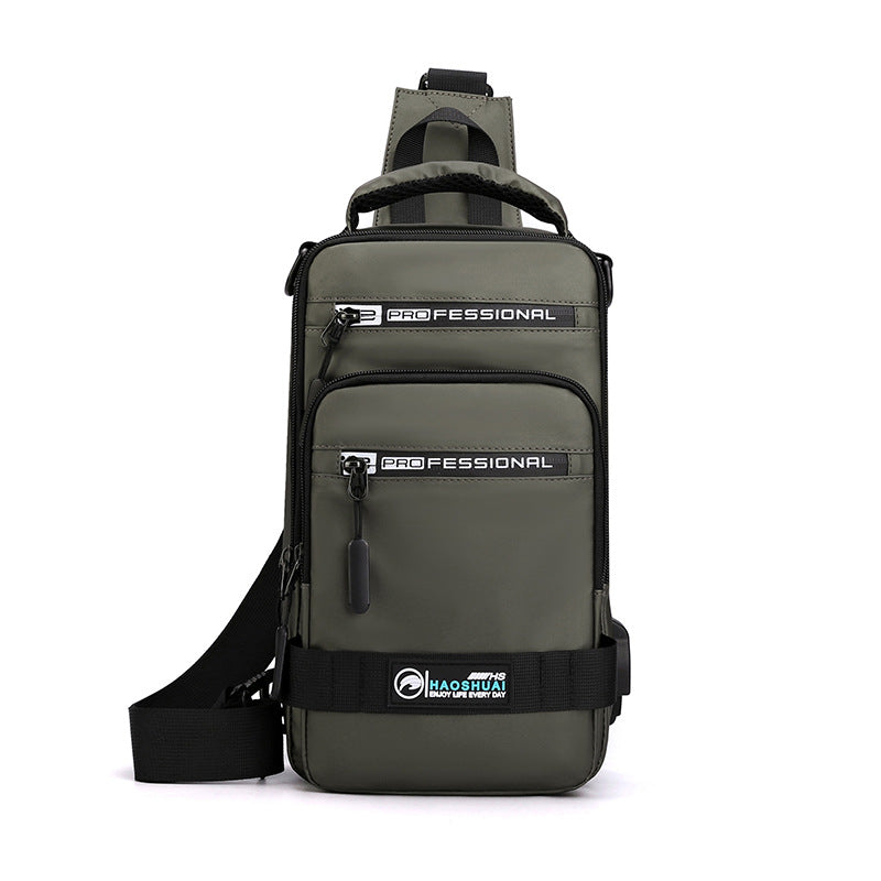 Men's Korean Style Fashionable Leisure Waterproof Large Capacity Backpacks