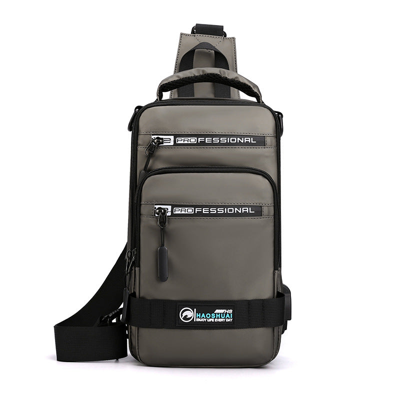Men's Korean Style Fashionable Leisure Waterproof Large Capacity Backpacks