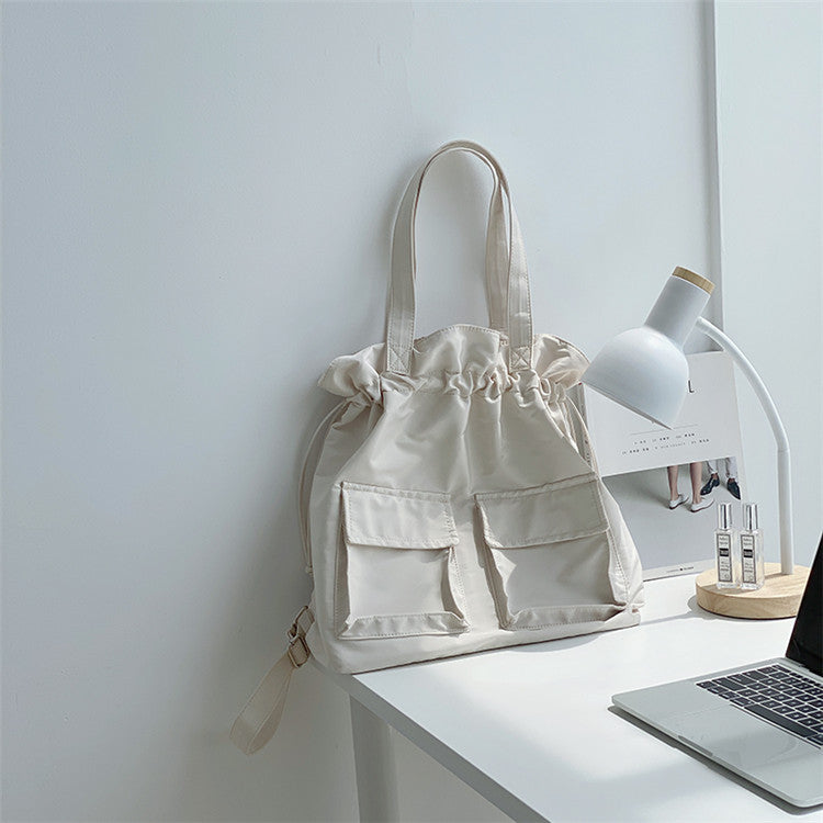 Women's Korean Style Fashion Large Capacity Nylon Backpacks