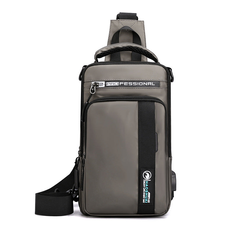 Stylish Glamorous Creative Men's Trendy Charging Men's Bags