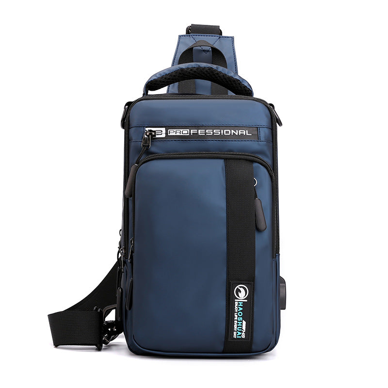 Stylish Glamorous Creative Men's Trendy Charging Men's Bags
