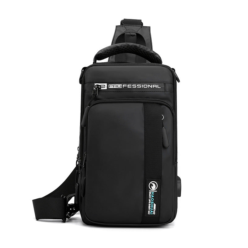 Stylish Glamorous Creative Men's Trendy Charging Men's Bags