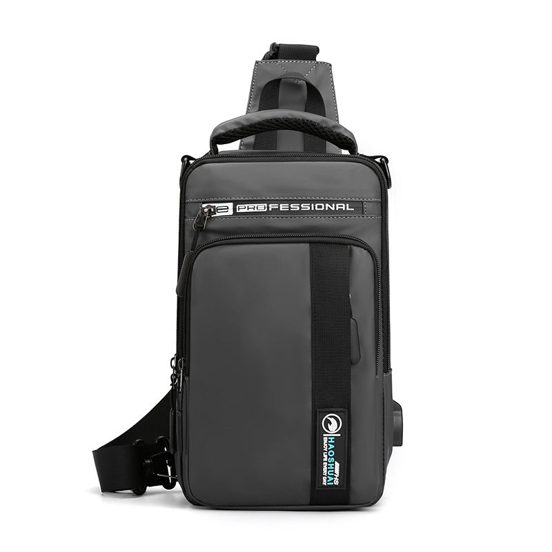 Stylish Glamorous Creative Men's Trendy Charging Men's Bags