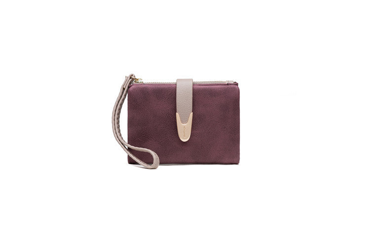 Attractive Versatile Women's Korean Vintage Short Coin Purses