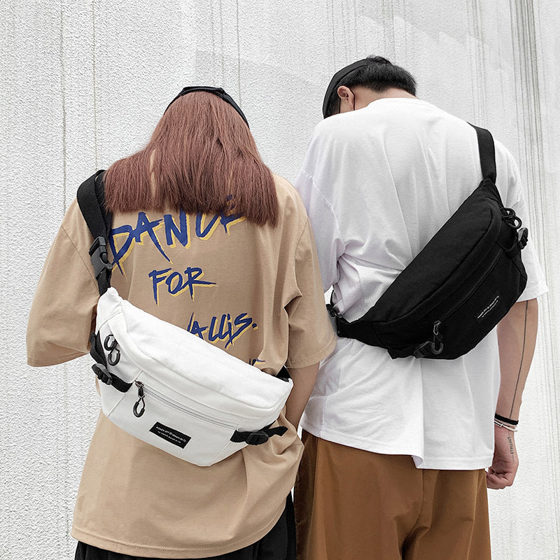 Attractive Men's Large Capacity Fashion Canvas Men's Chest Bags