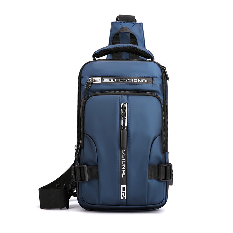 Men's Multifunctional Fashion Waterproof Space Cloth Men's Chest Bags