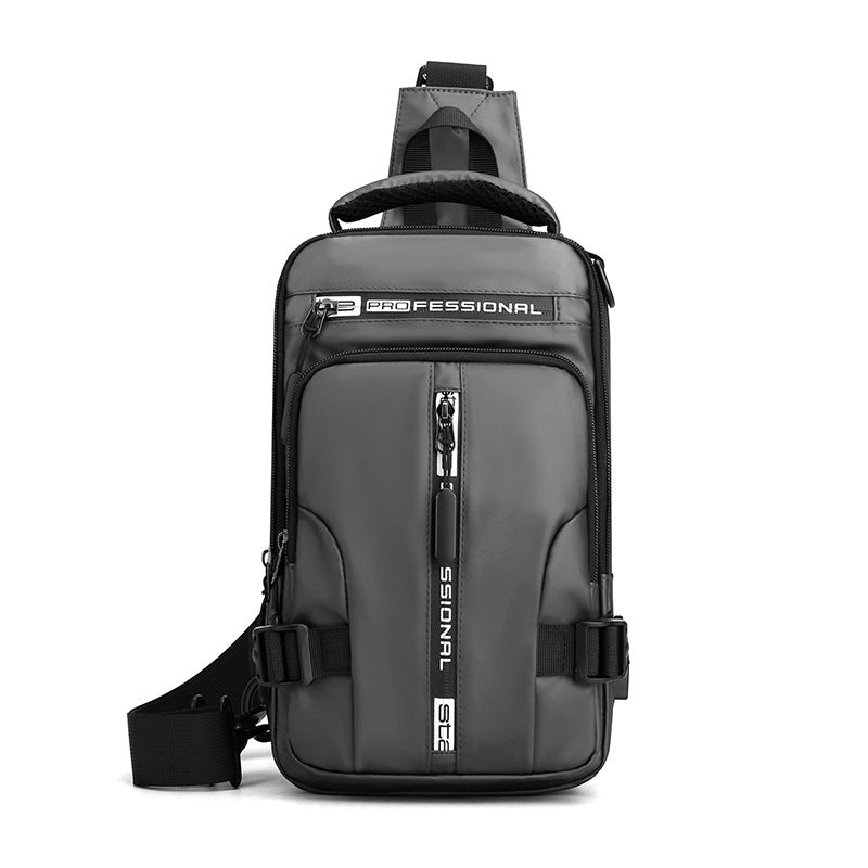 Men's Multifunctional Fashion Waterproof Space Cloth Men's Chest Bags