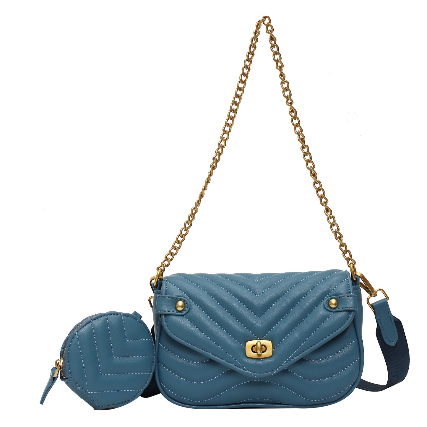 Female Oblique Summer Niche Design Chain Crossbody Bags