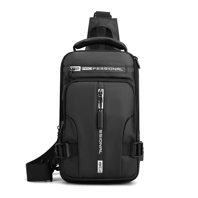 Men's Multifunctional Fashion Waterproof Space Cloth Men's Chest Bags