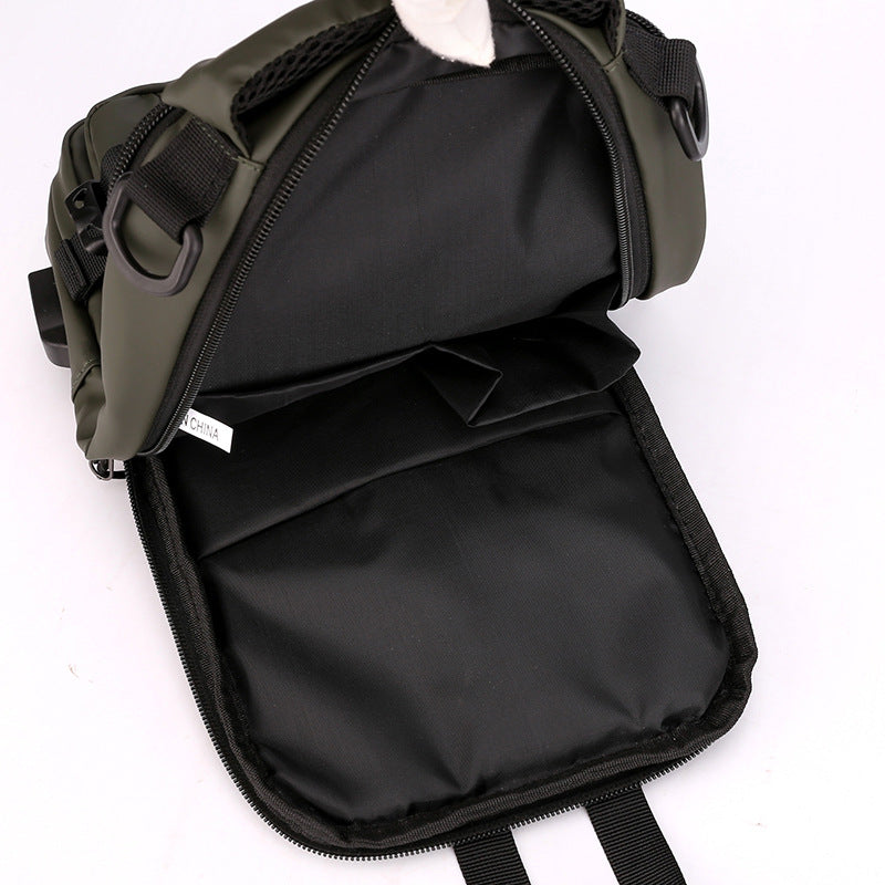 Men's Multifunctional Fashion Waterproof Space Cloth Men's Chest Bags