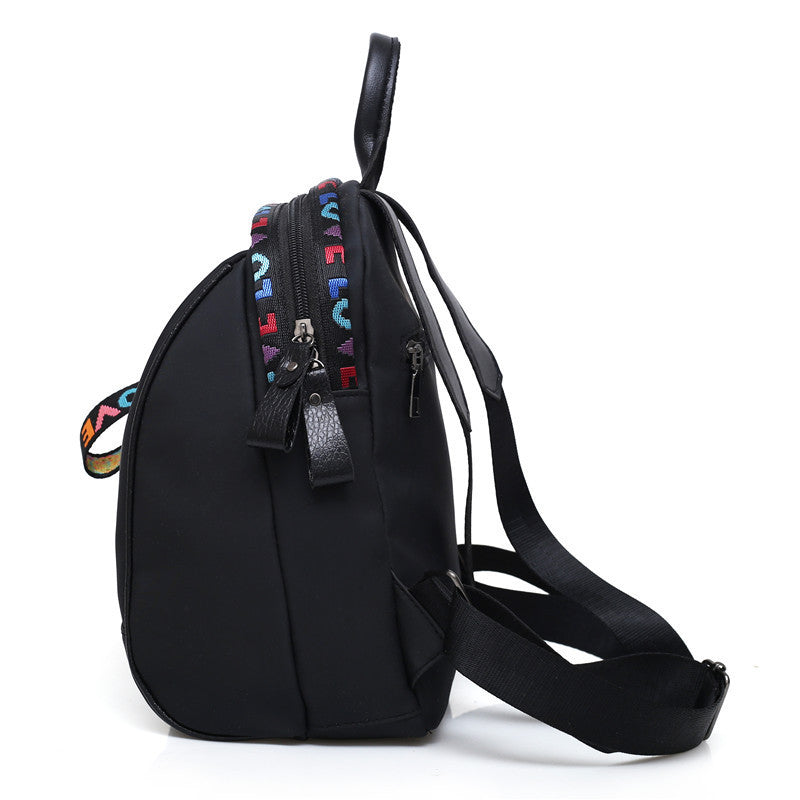 Women's Cloth Spring Korean Fashion Ribbon Solid Backpacks