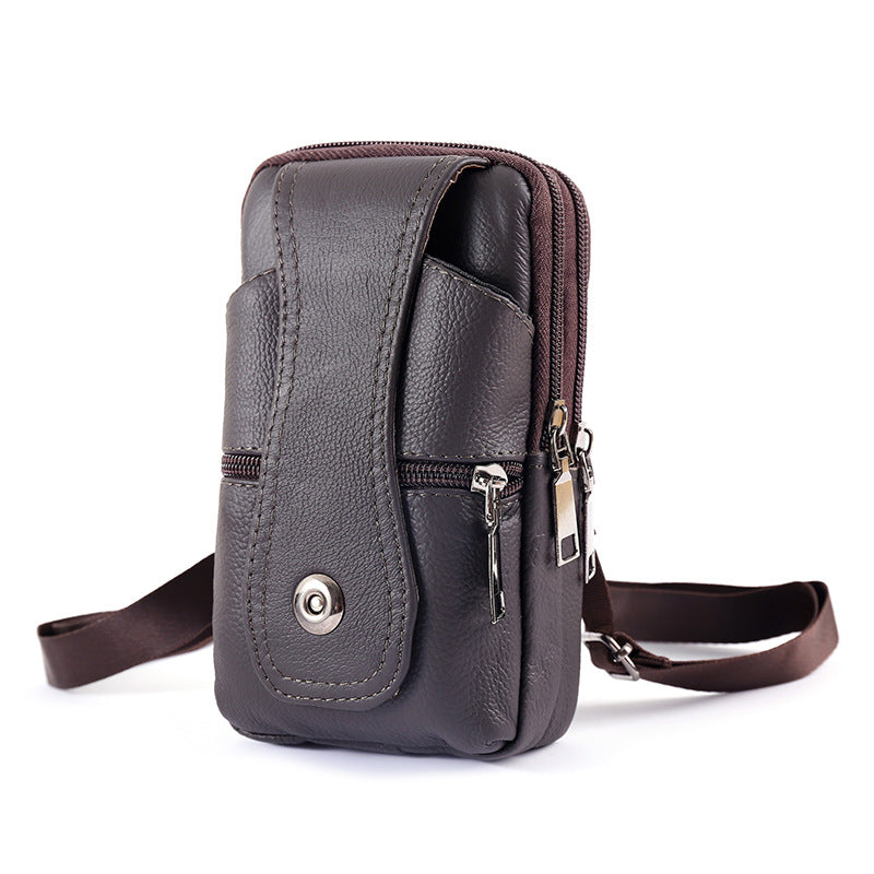 Men's Pretty New Leather Multifunctional Mobile Phone Bags