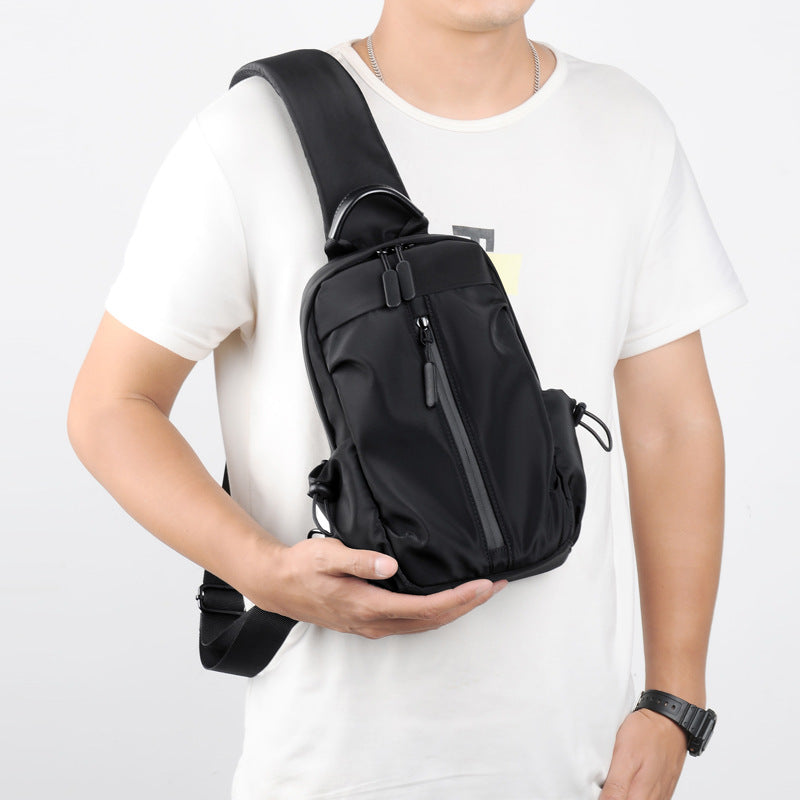 Men's Comfortable Korean Trendy Cool Business Men's Chest Bags