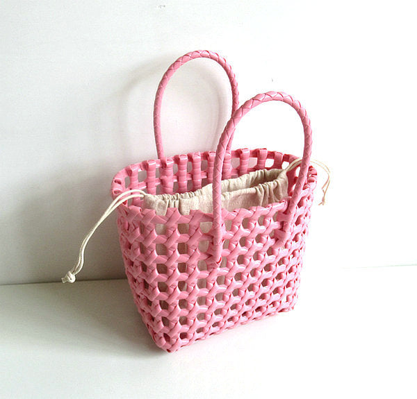 Weaving Hollow Basket Vegetable Hand-woven Beach Handbags