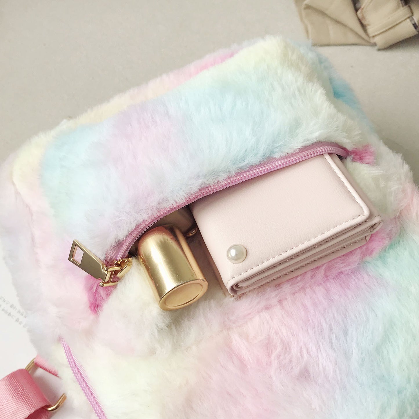 Women's Korean Style Western Cute Trendy Rabbit Ears Backpacks
