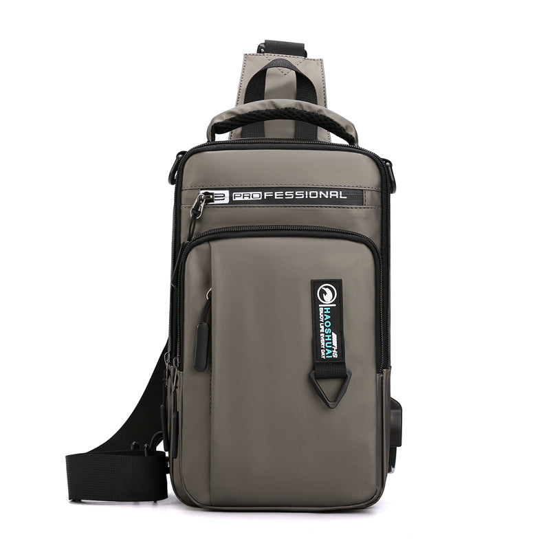 Durable Comfortable Cool Men's Multifunctional Charging Bags