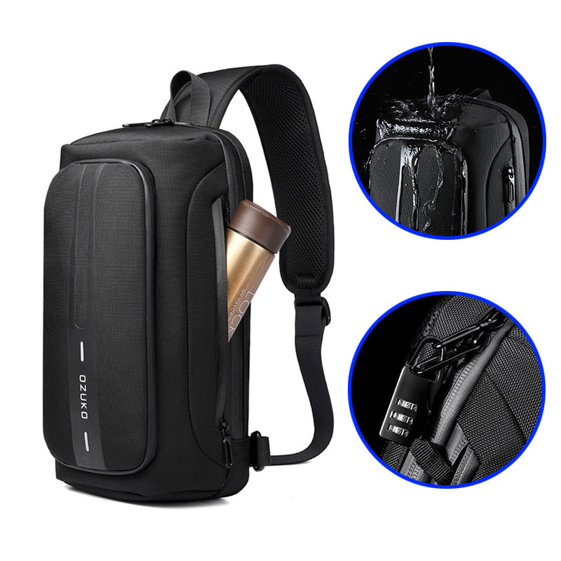 Trendy New Classy Elegant Men's Waterproof Men's Chest Bags