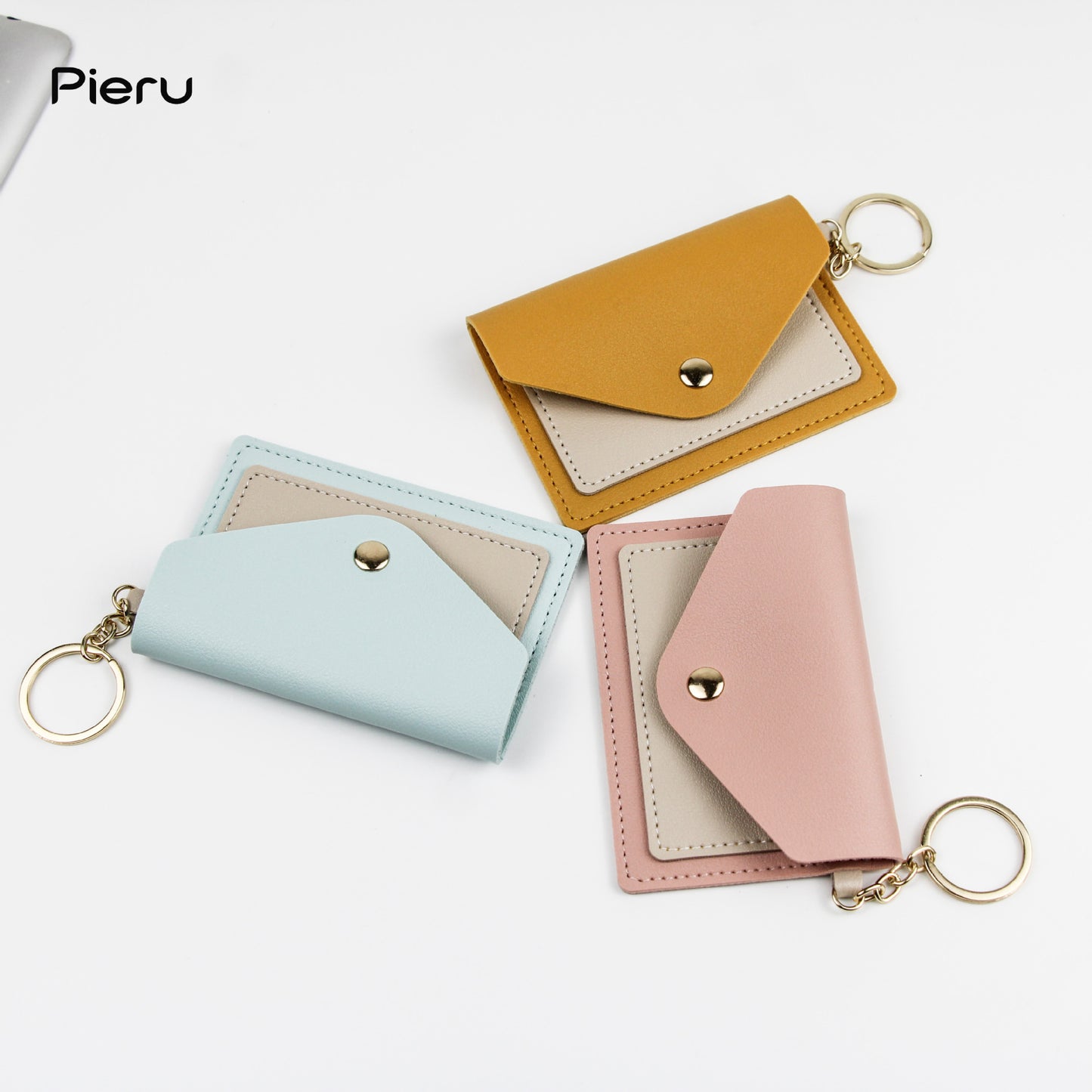 Attractive Creative Candy Color Envelope Mini Card Holder