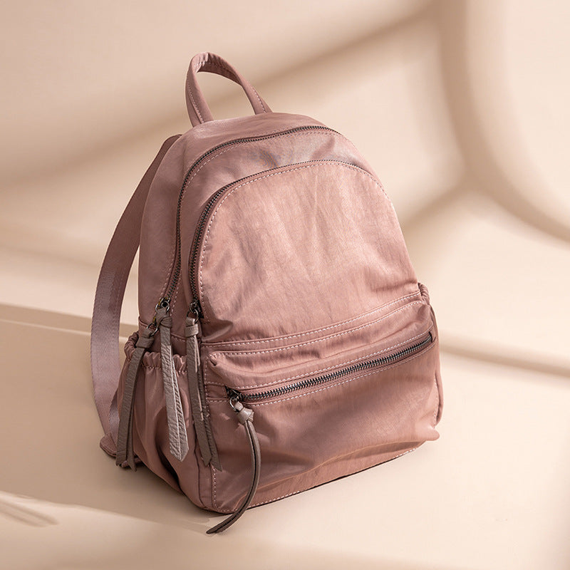 Women's Oxford Cloth Korean Versatile Large Capacity Backpacks