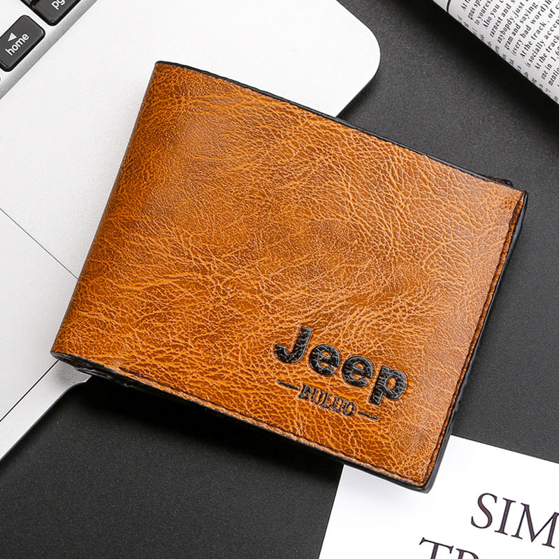 Unique Stylish Men's Short Stall Fashion Purses