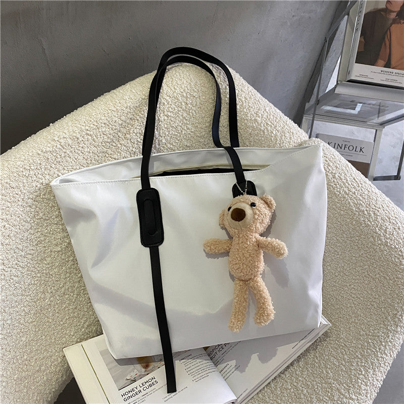 Women's Large Capacity Trendy Design Shopping Shoulder Bags