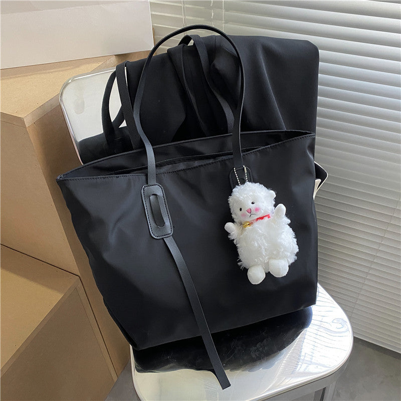 Women's Large Capacity Trendy Design Shopping Shoulder Bags
