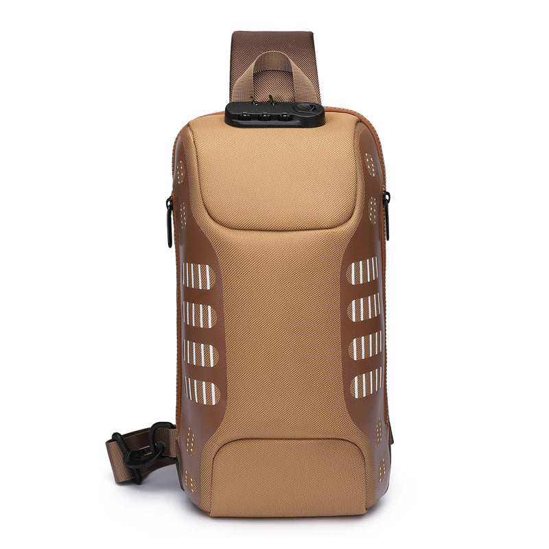 New Men's Waterproof Trendy Fashion Business Bags