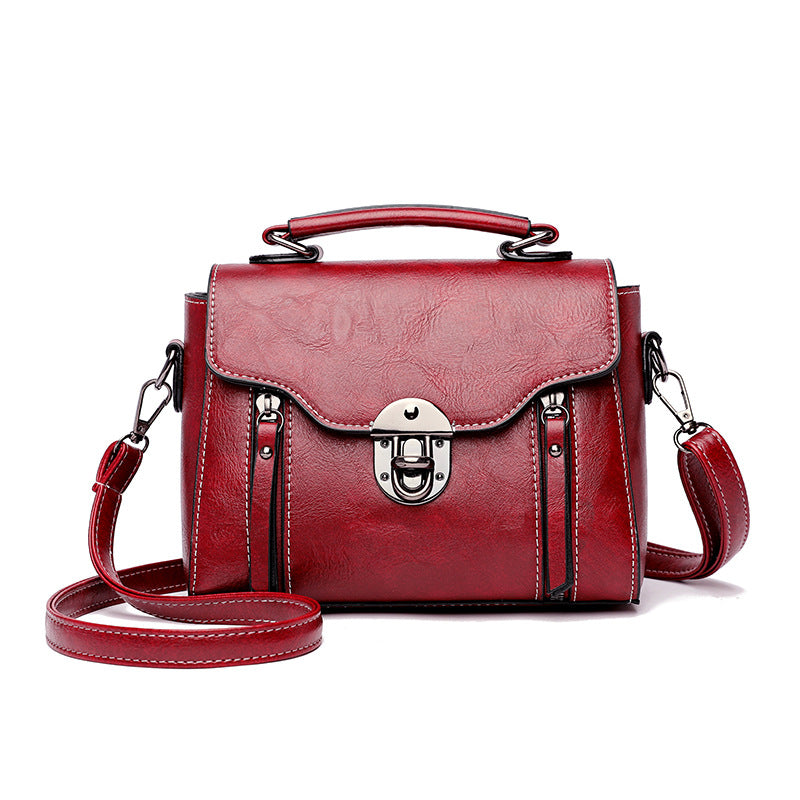 Women's Fashionable Retro Portable Little Wild Shoulder Bags