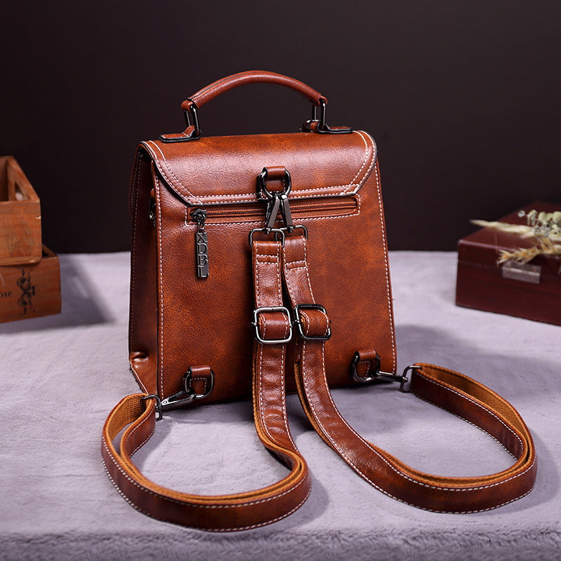 Women's Xi Di Paul Retro Style Single Backpacks