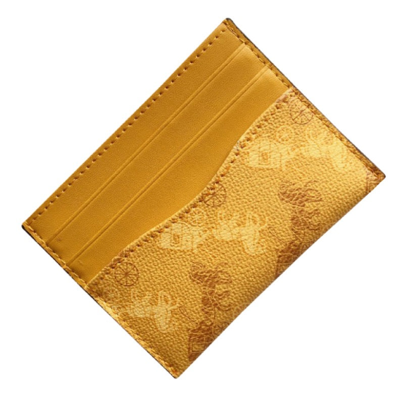 Printed Female Fashion Trendy Cute Simple Card Holder