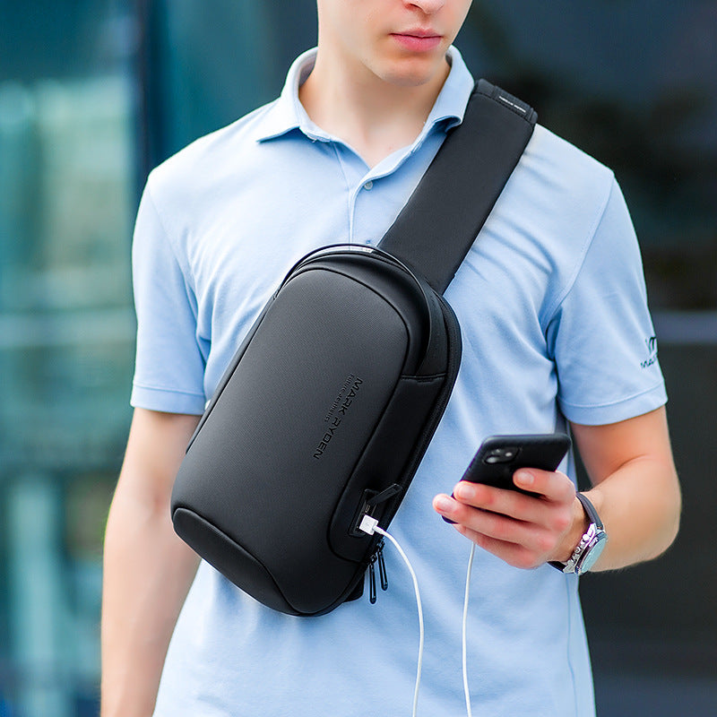 Comfortable Popular Slouchy Men's Fashion Waterproof Men's Chest Bags