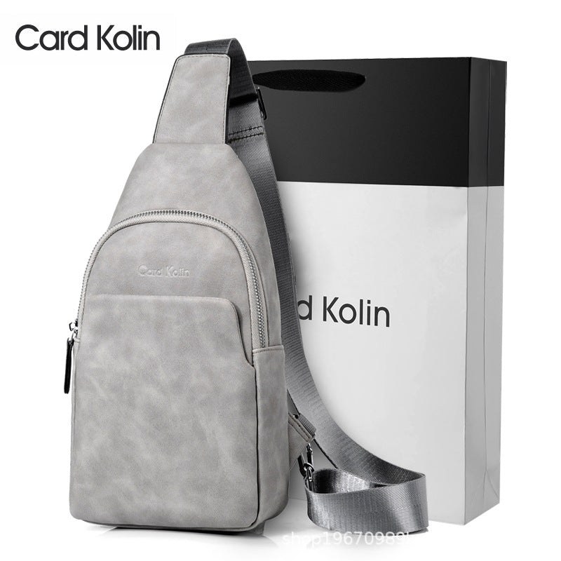 Beautiful Men's Cool Innovative Waterproof Hard-wearing Men's Chest Bags