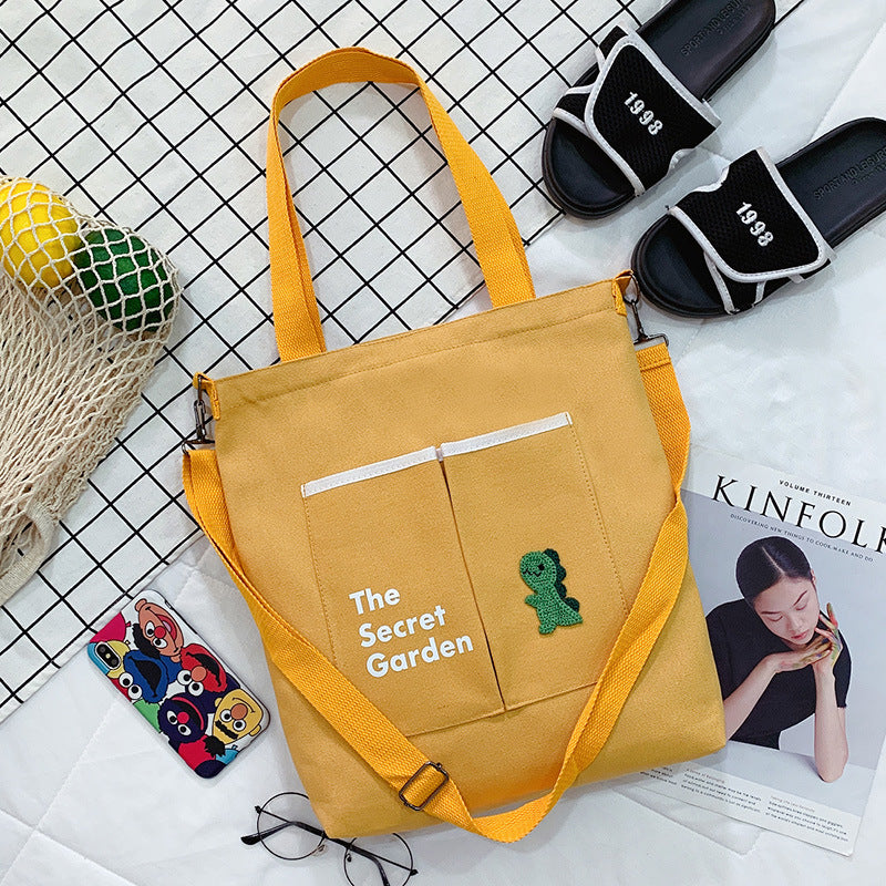 Fashion Canvas Female Style Artistic Class Shoulder Bags