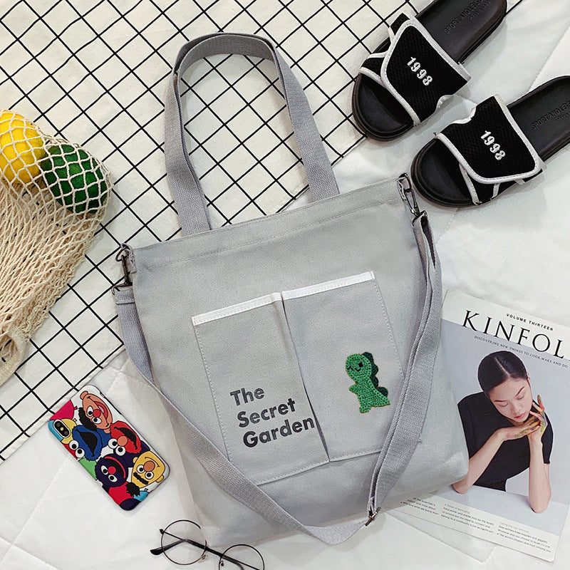 Fashion Canvas Female Style Artistic Class Shoulder Bags