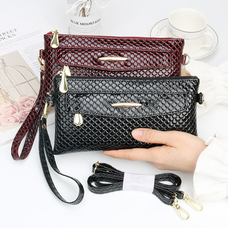 Creative Women's Shiny Korean Fashion Clutch Bags