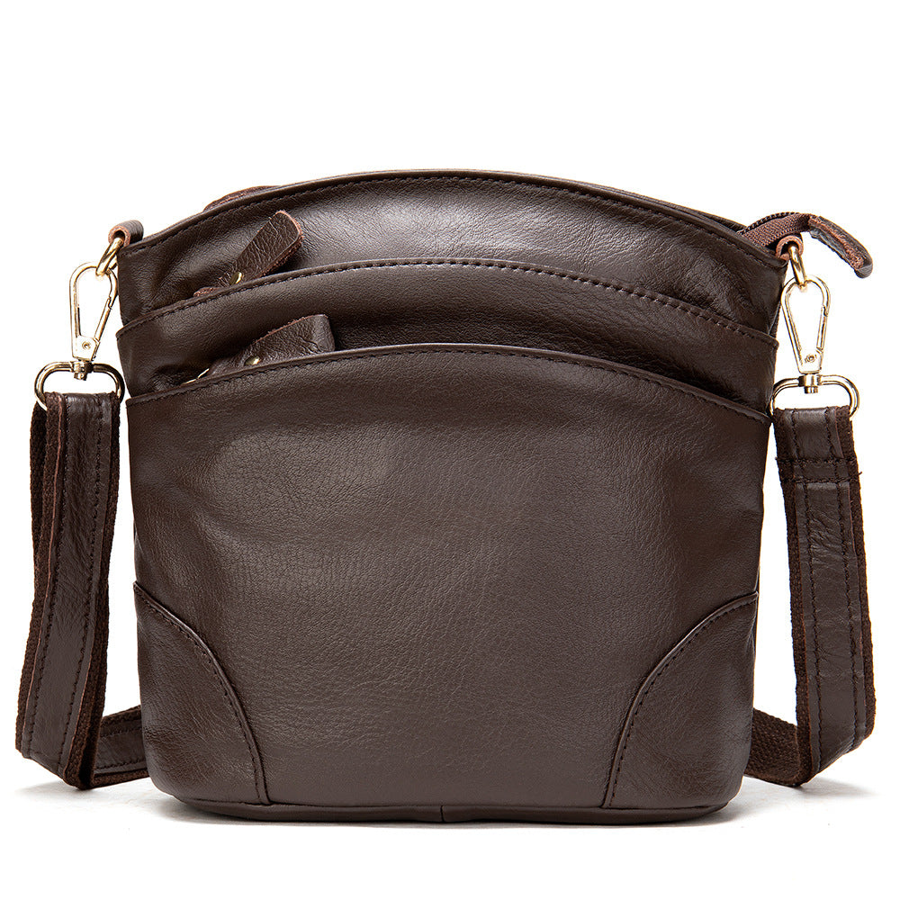 Women's Fashion First Layer Cowhide Mother Genuine Shoulder Bags