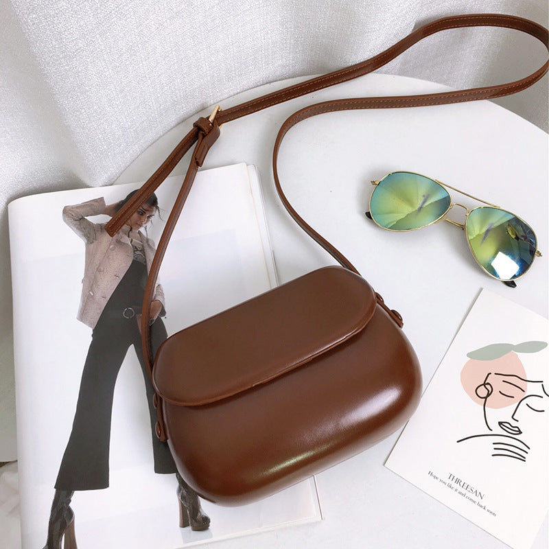 Women's Zebra Pattern Horseshoe Saddle Mini Cell Bags