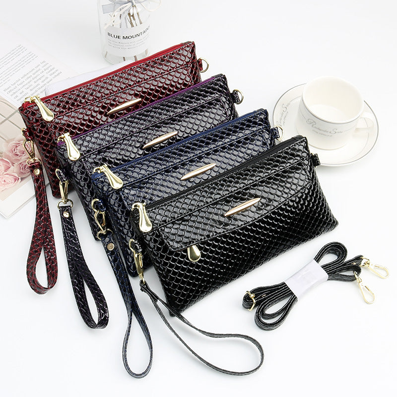 Creative Women's Shiny Korean Fashion Clutch Bags