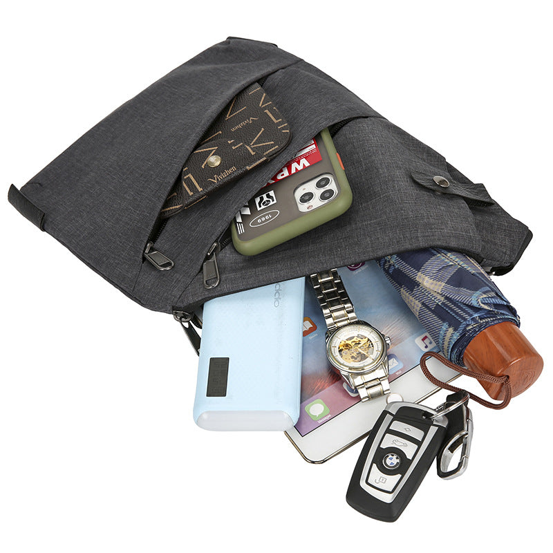 Fashionable Business Close-fitting Light And Tight Men's Chest Bags